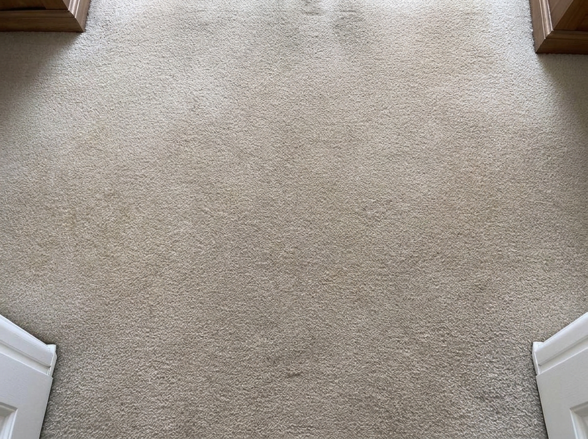 Carpet after cleaning